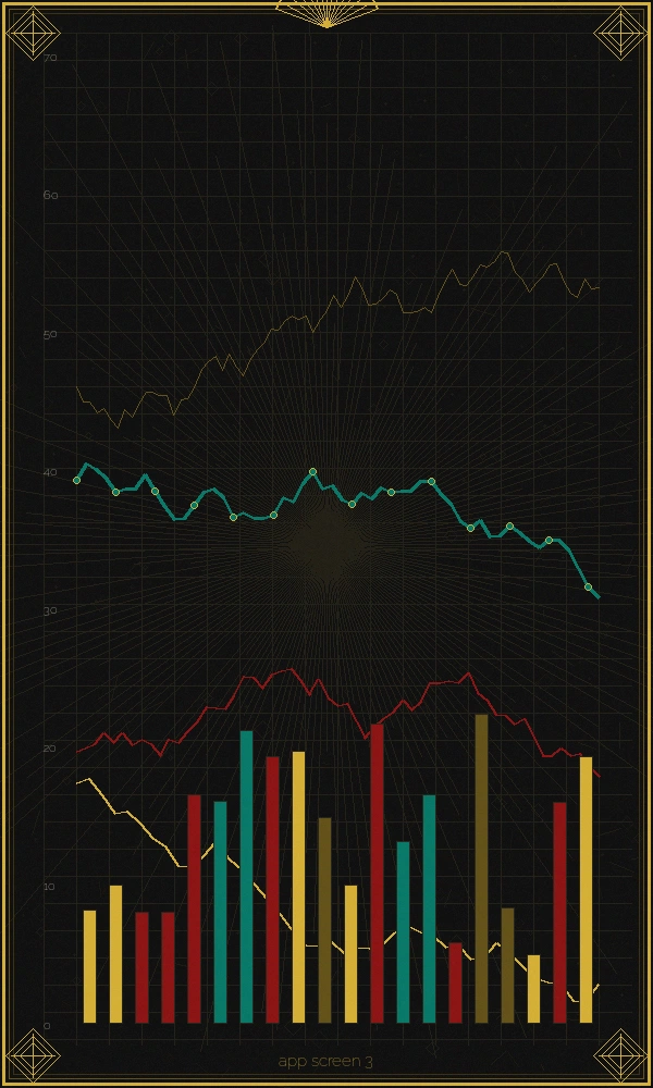快乐8APP冷热号分析界面截图